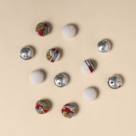  Handmade Fabric Button Small