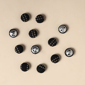  Handmade Fabric Button Small