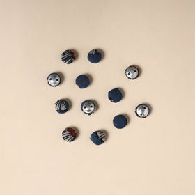  Handmade Fabric Button Small