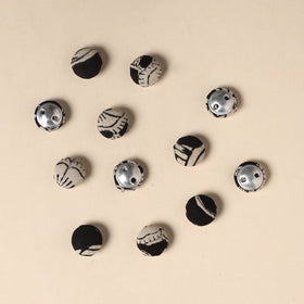  Handmade Fabric Button Small