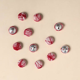  Handmade Fabric Button Small