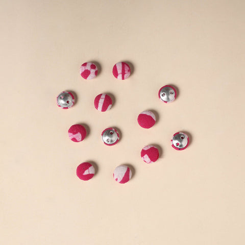  Handmade Fabric Button Small