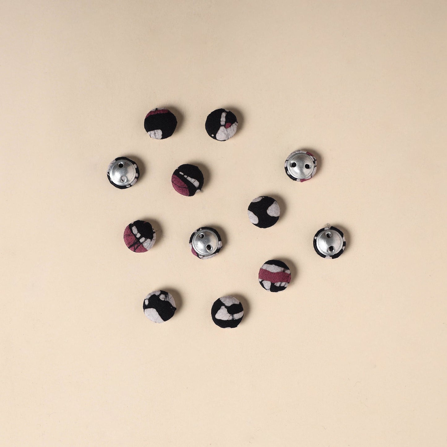  Handmade Fabric Button Small