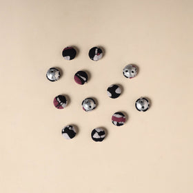  Handmade Fabric Button Small