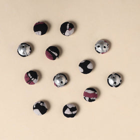  Handmade Fabric Button Small