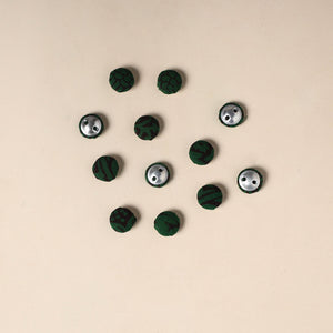  Handmade Fabric Button Small
