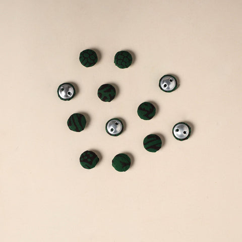  Handmade Fabric Button Small