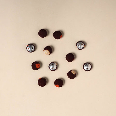 Handmade Fabric Button Small