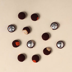  Handmade Fabric Button Small