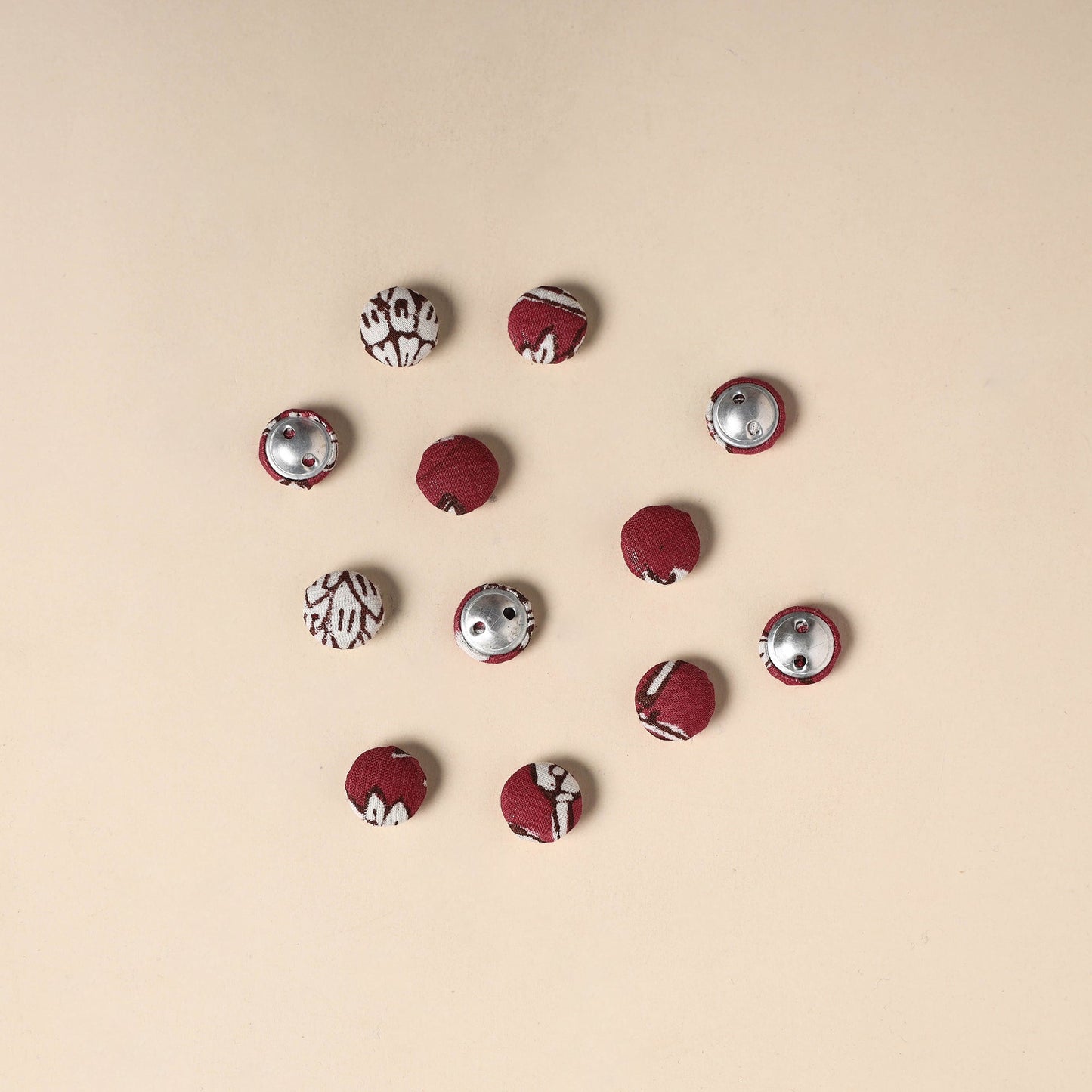  Handmade Fabric Button Small