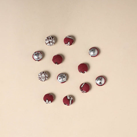  Handmade Fabric Button Small