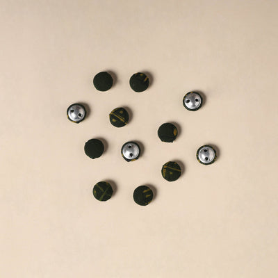  Handmade Fabric Button Small