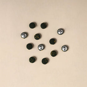  Handmade Fabric Button Small