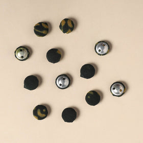  Handmade Fabric Button Small