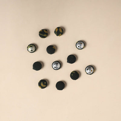  Handmade Fabric Button Small