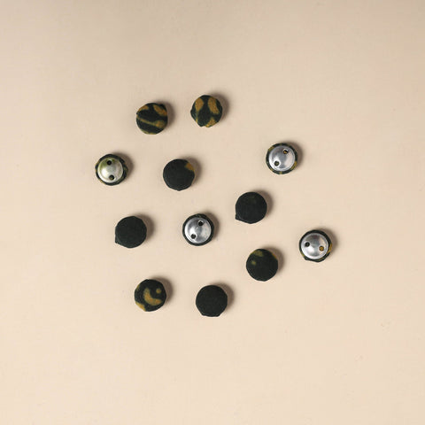  Handmade Fabric Button Small