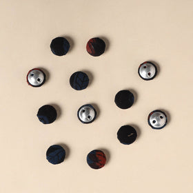  Handmade Fabric Button Small
