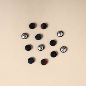  Handmade Fabric Button Small