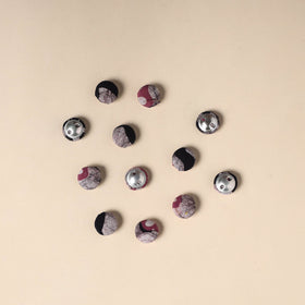  Handmade Fabric Button Small