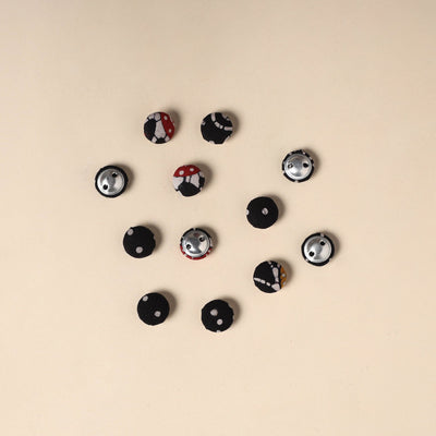  Handmade Fabric Button Small