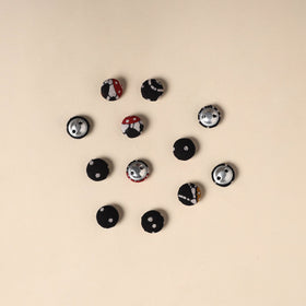  Handmade Fabric Button Small