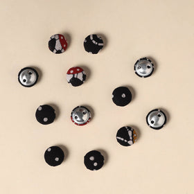  Handmade Fabric Button Small