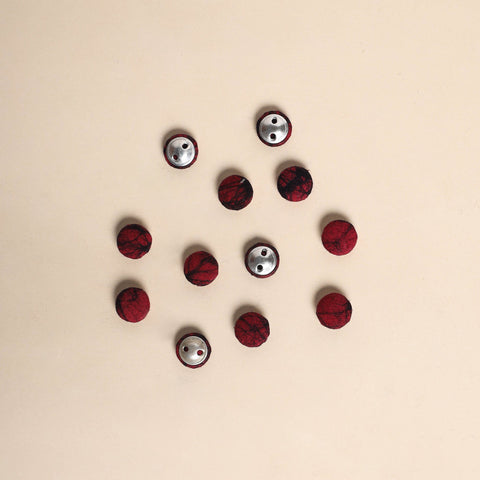  Handmade Fabric Button Small