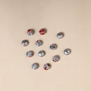  Handmade Fabric Button Small