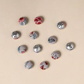  Handmade Fabric Button Small