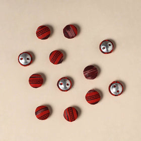  Handmade Fabric Button Small