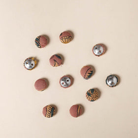  Handmade Fabric Button Small