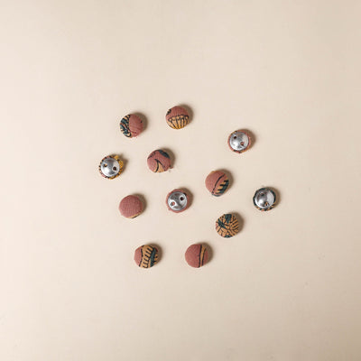  Handmade Fabric Button Small