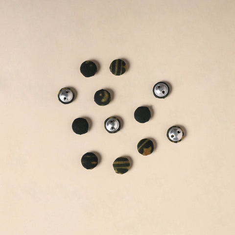  Handmade Fabric Button Small