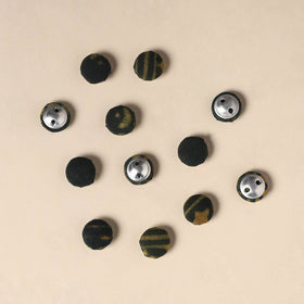  Handmade Fabric Button Small