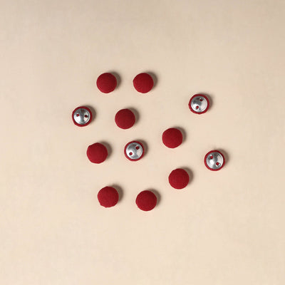  Handmade Fabric Button Small