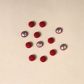  Handmade Fabric Button Small