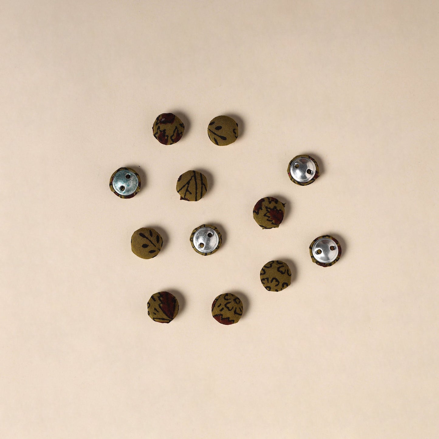  Handmade Fabric Button Small