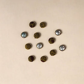  Handmade Fabric Button Small