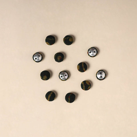  Handmade Fabric Button Small