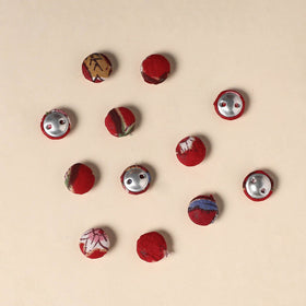  Handmade Fabric Button Small