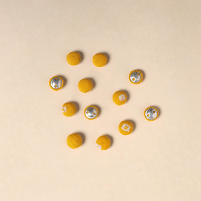  Handmade Fabric Button Small