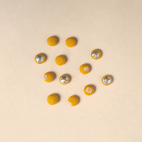  Handmade Fabric Button Small