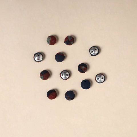  Handmade Fabric Button Small