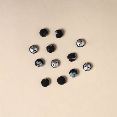  Handmade Fabric Button Small