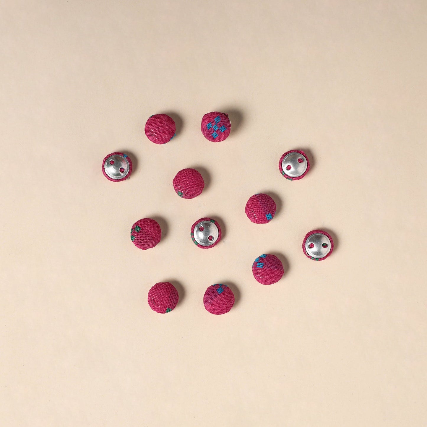  Handmade Fabric Button Small