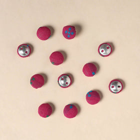  Handmade Fabric Button Small