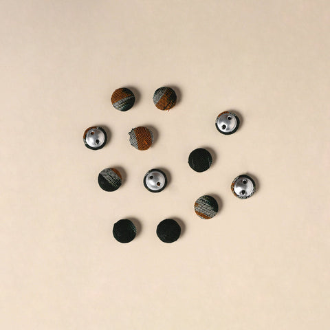  Handmade Fabric Button Small