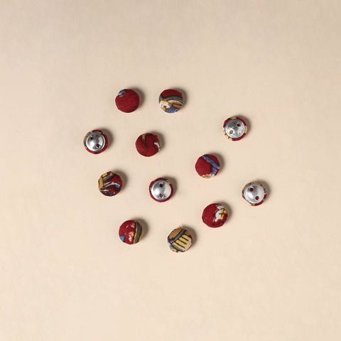  Handmade Fabric Button Small