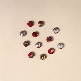 Handmade Fabric Button Small