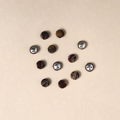  Handmade Fabric Button Small